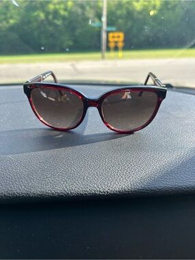 Chloe Women’s Cat-Eye Sunglasses in Tortoiseshell Red